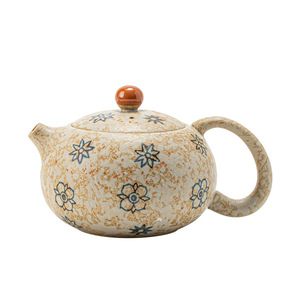Juego de Té de Cerámica Esmaltada Roja Antigua Firestone con Tapa, Estilo Chino Tradicional, para Uso Doméstico y de Oficina - Product Image 5