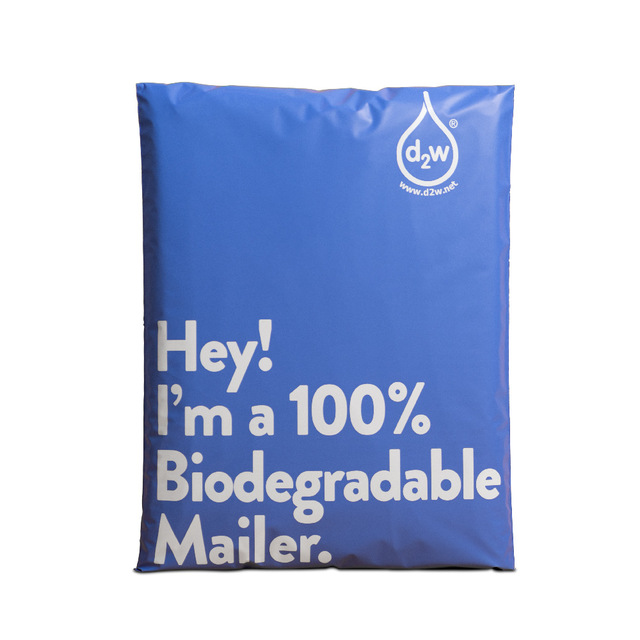 Custom Eco-Friendly  Poly Mailer Bag Biodegradable & Compostable Plastic Clothing Mailing Packaging with Printed Logo