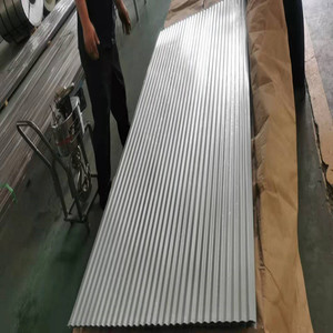 แผ่นเหล็กสแตนเลส Baosteel 304 หนา 0.5 มม. ขนาด 882 มม. แบบซ้อนทับ ลายลูกฟูก ผิวขัดเงา ปรับความยาวได้ตามต้องการ - Product Image 3