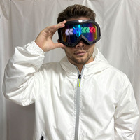 Lunettes lumineuses contrôlées par application Bluetooth, lunettes futuristes lumineuses, lunettes LED à texte personnalisable pour les fêtes, les spectacles sur scène, accessoires