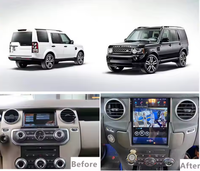 Lecteur vidéo de voiture Tesla Style 9,7 pouces pour Land Rover Discovery 4 LR4 2009-2016, navigation GPS, radio, montage sur tableau de bord Android