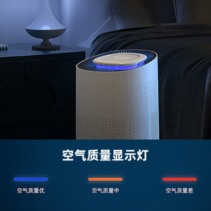 Purificateur d'air intelligent avec filtre HEPA H13, contrôlé par application, portable, pour usage intérieur, moins de 200 pieds carrés - Product Image 4