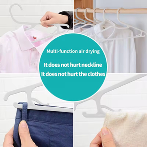 Wholesale Pp Plastic Clothes <strong>Hanger</strong> Anti - Slip Simple <strong>S</strong>-Shaped Non Slip Clothes <strong>Hanger</strong> - Product Image 5