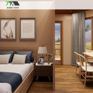 Vente en gros Tente personnalisée facile à installer avec terrasse Tente d'hôtel confortable pour glamping - Product Image 4