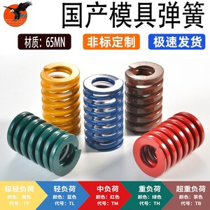 Custom Mold <b>Compression</b> <b>Springs</b> Customizable Load Color Inner Diameter Non Standard Parts For Telescopic Applications - Product Image 4