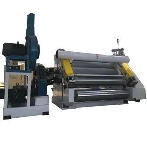 Single Facer Corrugated Making Machine Roller Diameter 280mm Single Facer Corrugated Paperboard Making Machine