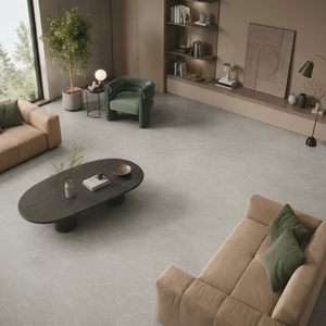 Carrelage mural en porcelaine blanc brillant 600x1200mm, antidérapant, résistant aux acides, isolant thermique, design moderne pour salle de bain et centre commercial - Product Image 1