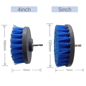 Juego de Cepillos de Limpieza para Taladro Eléctrico, Varias Combinaciones, <span class=keywords><strong>Cepillo</strong></span> Giratorio de <span class=keywords><strong>360</strong></span> Grados Sin Puntos Muertos - Product Image 1