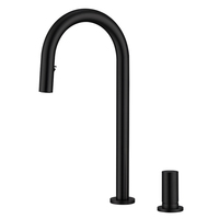 Robinet extractible modulaire transfrontalier pour évier de salle de bain robinet d'eau chaude et froide robinet de lavabo