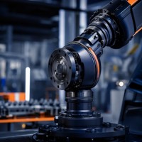 Service d'usinage CNC, pièces de robots, composants d'automatisation, boîtier de joint en aluminium sur mesure, précision