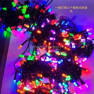 Pixel fil ruban noël renne chapeaux arbre Led chaîne lumière collier extérieur géant décorations - Product Image 3