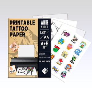 DIY huidvriendelijk printbaar tatoeagepapier, compatibel met inkjet- en laserprinters, tijdelijke lichaamsstickers voor knutselwerk, cadeaus en feesten - Product Image 6