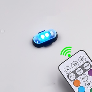 Car Strobe Light 8Color <b>Remote</b> Motorcycle Flash Led Anti-collision <b>Lamp</b> Waterproof Wireless <b>Remote</b> <b>Control</b> for Car Bike - Product Image 5