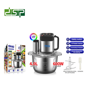 Hachoir Électrique Multifonction <span class=keywords><strong>Professionnel</strong></span> Haute Puissance DSP 4 Litres avec Écran LED pour Cuisine - Offre Spéciale - Product Image 4