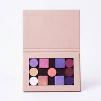 Palette de maquillage vide en carton pour fards à paupières et contours, personnalisable, 15, 24 ou 40 compartiments