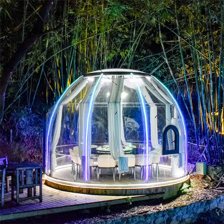 풍선 캠핑 돔 투명 버블 텐트 하우스