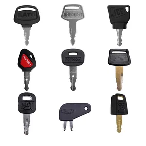 Excavator Heavy Equipment 3cx 701/45501 Ignition Switch Accessories Side Door Lock Key For 5p8500