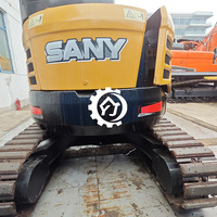 Mini-excavatrice sur chenilles hydraulique SANY SY35U, roulement de moteur, boîte de vitesses, pompe pour la construction routière, l'aménagement paysager, l'agriculture