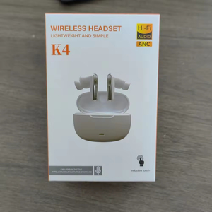 Chxdev Hot Bán K4 TWS Không Dây Hi-Fi Stereo Earbuds Trong Tai Tai Tai Nghe LED Chỉ Số Pin Không Thấm Nước Tiếng Ồn Hủy Bỏ Chức Năng - Product Image 4