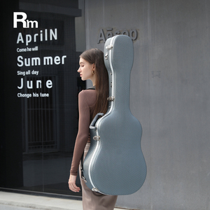RAS-D-SG Rm Regenboog Muziek Tassen Oem Custom Size Lichtgewicht Abs Materiaal Hot Koop Goede Kwaliteit Akoestische Gitaar Case - Product Image 6