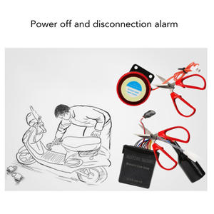 Sistem <span class=keywords><strong>Alarm</strong></span> sepeda motor 2 arah, Speaker 105125db, kunci otomatis, kunci jarak jauh untuk kendaraan listrik dengan pengukur tekanan ban - Product Image 4