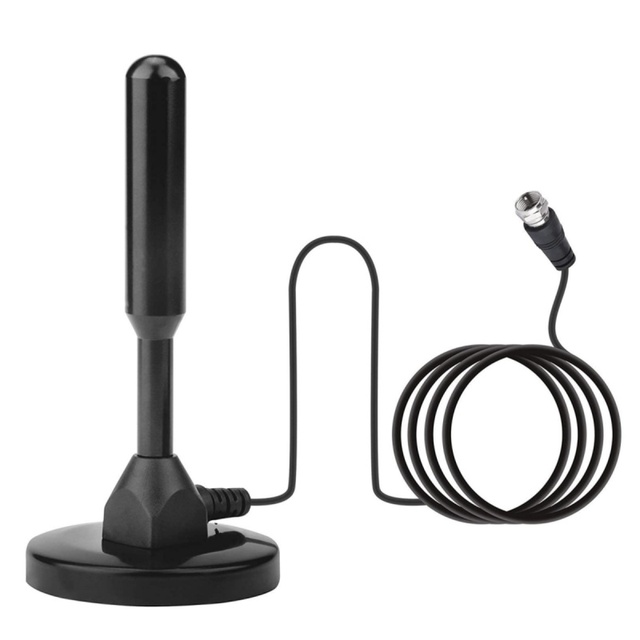 Digital TV Antenna Amplified VHF 4K 30dbi Quick Response Portable Indoor/Outdoor Aerial Set