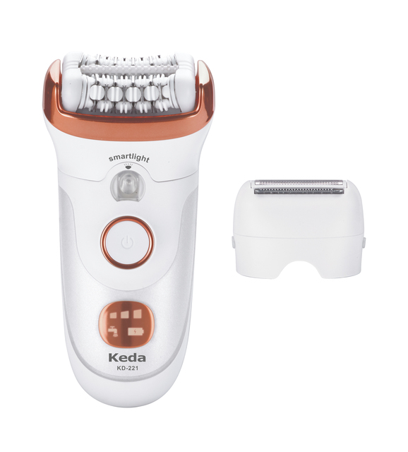 2026 Newest Wet&Dry Electric Lady Epilator &Shaver Set With LED Light Smart Screen Type-C Charging Line