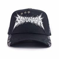 Casquette Baez avec broderie dragon, 5 panneaux, doublure en satin colorée de luxe, strass et épingles métalliques, casquettes Baez tendance, casquettes X Shifu