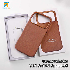 <span class=keywords><strong>Coque</strong></span> de téléphone Ruite Techwoven en gros pour iPhone 17 18 Pro Max, Housse Magnétique Antichoc Tissée Technologique - Product Image 2