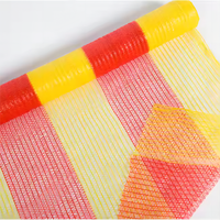 Filet en plastique HDPE pour grillage à poules, filet de sécurité en plastique pour échafaudage