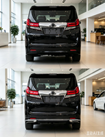 Nouveau kit de pare-chocs avant/arrière et jupes latérales style SC pour Alphard Vellfire Série 30 2015-2023