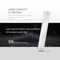 Pommeau de douche multifonctionnel pour soins de santé avec fonction de massage, filtre en coton PP, matériau en plastique ABS