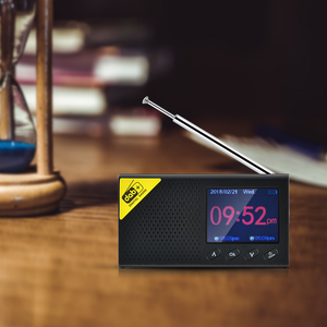 <span class=keywords><strong>Radio</strong></span> numérique portable compatible Bluetooth 5.0, récepteur DAB/FM, lecteur de diffusion, écran LCD, <span class=keywords><strong>radio</strong></span> rechargeable <span class=keywords><strong>pour</strong></span> la maison - Product Image 6