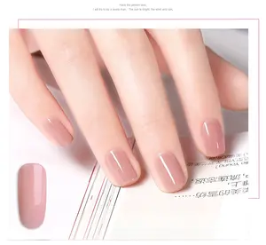 Mẫu Miễn Phí Cao Su Cơ Sở Gel Polish 25 Colors 15Ml Uv Gel Không Cần Đánh Bóng Nail