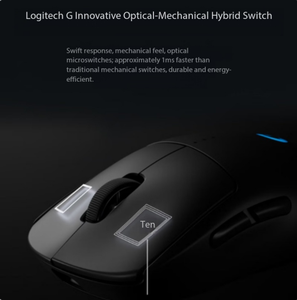 Ratón Inalámbrico para Juegos Logitech G PRO 2 LIGHTSPEED GPW4 Zhuque, Ratón Ergonómico Simétrico Ligero de 80 g para Deportes Electrónicos - Product Image 5
