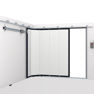 Design moderno automatico porta <span class=keywords><strong>Garage</strong></span> prezzo di fabbrica automazione telecomandata isolato per efficienza termica superficie di vetro - Product Image 1