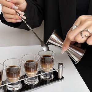 Cuchara Mezcladora de Cócteles Unisweet de 26cm/32cm con Mango Trenzado, de Acero Inoxidable Clásico para Bartender - Product Image 1