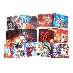 Dragon Ball Cartoon Spel Mha Portemonnee Marvel Dc Portemonnee Pu Pvc Portemonnee Leverancier Japan Anime Amerikaanse Film Portemonnee