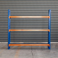 Étagère en porte-à-faux en acier industriel robuste à 5 couches Protection contre la corrosion réglable Support en bois durable pour support de stockage de pneus
