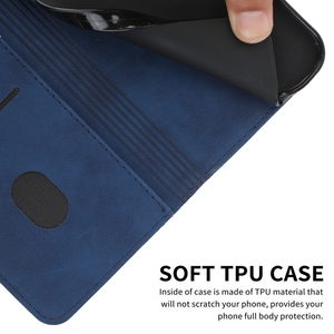 Étui portefeuille à rabat en cuir PU avec porte-cartes pour OPPO Realme 14 Pro <span class=keywords><strong>Plus</strong></span> 5G Reno 13 Pro - Product Image 3