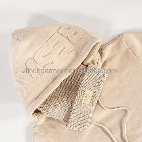 Premium High Quality Embossed Logo Sweaters Sweatshirt Custom Oversized Hodie 3d Printing Emboss White Xxxxl Hoodies For Women 