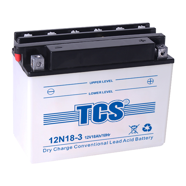 TCS Battery 12V18AH Battery Batteries Motorcycle Spare Parts 12N18