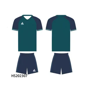 Uniforme de futebol personalizado masculino de alta qualidade, camisa de futebol para adultos