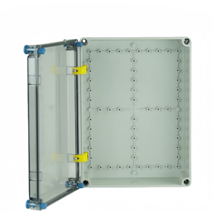 Boîtier <span class=keywords><strong>extérieur</strong></span> étanche UL94-V0 380x280x130mm couvercle transparent IP67 boîte de jonction Instrument électronique PC/ABS <span class=keywords><strong>armoire</strong></span> <span class=keywords><strong>en</strong></span> <span class=keywords><strong>plastique</strong></span> - Product Image 3