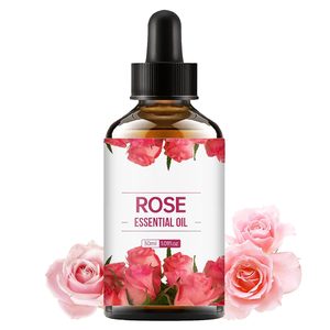 Aceite esencial de Rosa puro orgánico <span class=keywords><strong>100</strong></span>% de etiqueta privada para el cuidado de la piel con masaje SPA - Product Image 2