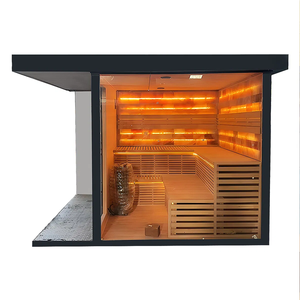 Hemlock Small Modern Electric Ferninfrarot-Sauna raum für 1-6 Personen zu Hause - Product Image 6