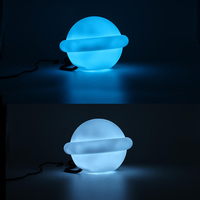 Boule Poi LED avec 7 modes de lumière colorée, balles rotatives souples et durables, poignées antidérapantes