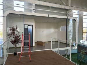 Bureau de luxe à faible coût usine jardin Camping haute qualité Apple Capsule entrepôt hôtel de plein air Apple cabine maison - Product Image 3