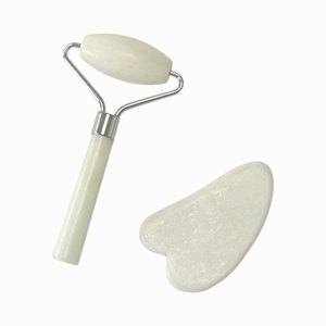 ลูกกลิ้งนวดหน้าทำจากหยกจากหินควอตซ์ธรรมชาติ - Product Image 4