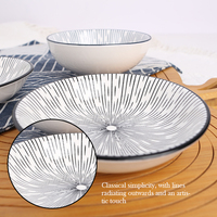 Nouvelle conception de plat à sauce en porcelaine, vente en gros, vaisselle en céramique écologique au meilleur prix